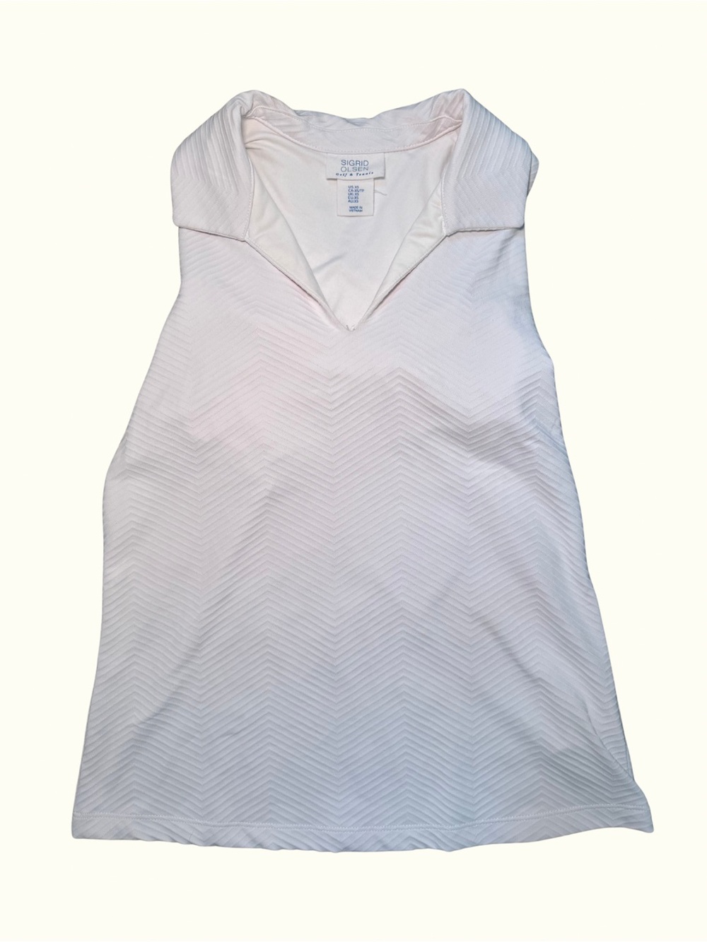 Sigrid Olsen Sleeveless V-Neck Tank